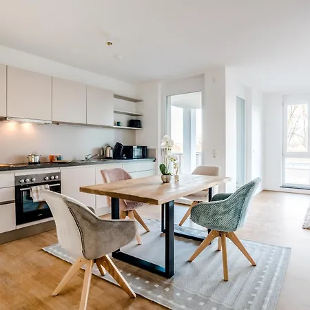 Wohnen Am See, 1 Schlafzimmer, 1-2 Personen Kl Apartman Mannheim
